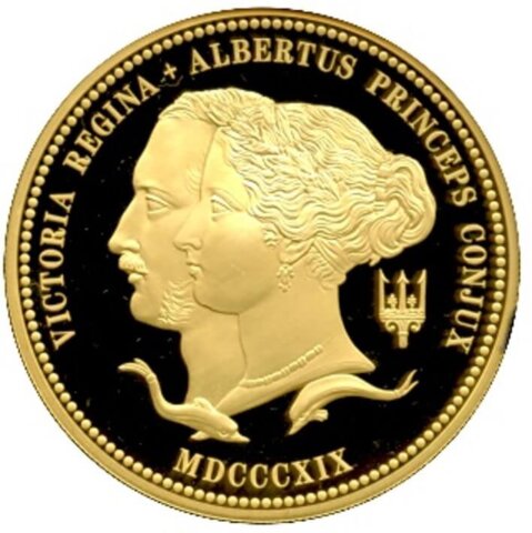 エリザベス2世 10ポンド金貨 ヴィクトリア女王とアルバート公 2019年