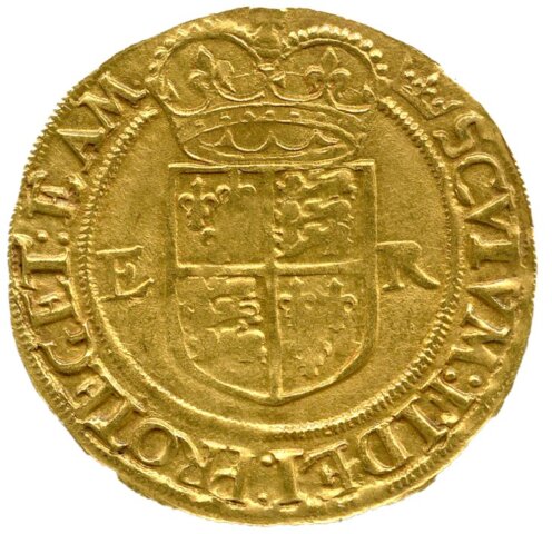 エリザベス1世 ハーフポンド金貨