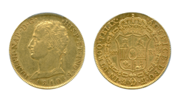 ジョセフ・ナポレオン 320レアル金貨 1810年