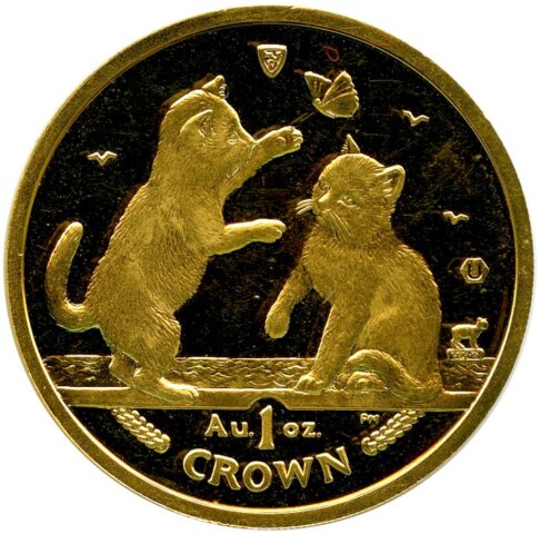 エリザベス2世 クラウン金貨 2004年