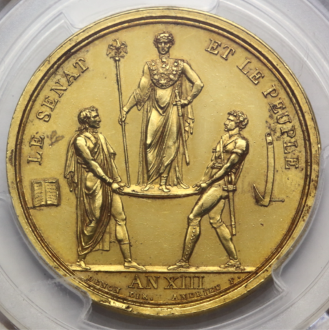 ナポレオン1世の金貨・記念コイン・銀貨を紹介！ 即位から帝政の終焉 