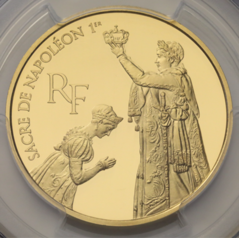 ナポレオン・ボナパルト ジョゼフィーヌ 100フラン金貨 1993年