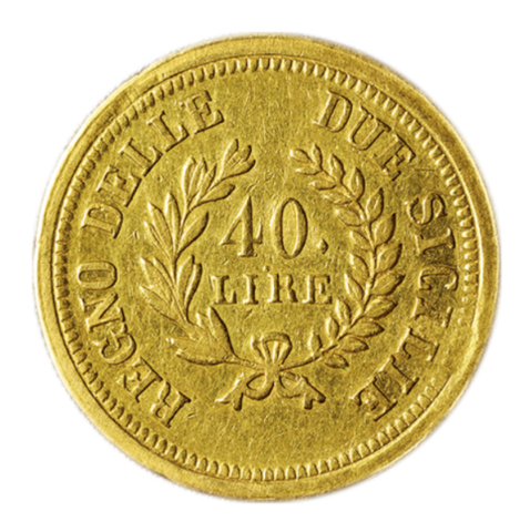 ヨアヒム・ミュラ 40リレ金貨 1813年