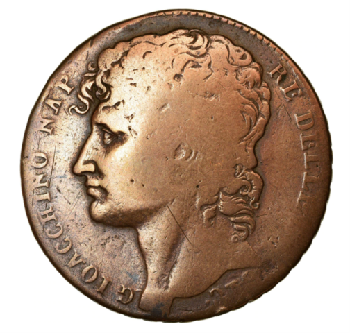 ヨアヒム・ミュラ 3グラナ銅貨  1810年
