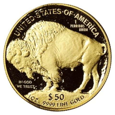 バッファロー インディアンヘッド 50ドル金貨 2006年