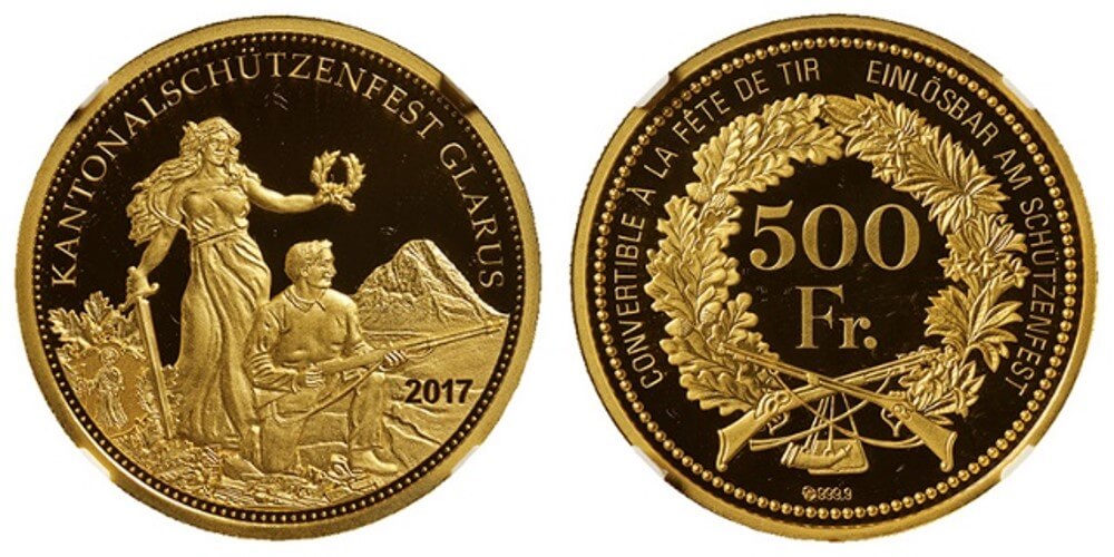 スイス 金貨