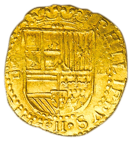 フェリペ2世 4エスクード金貨 1556～1598年