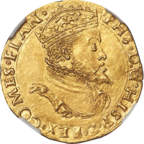 フェリペ2世 レアルドール金貨 1555年〜1576年
