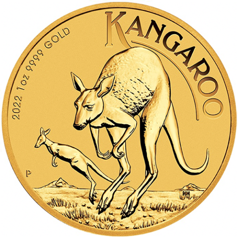 オーストラリア カンガルー金貨 2022年