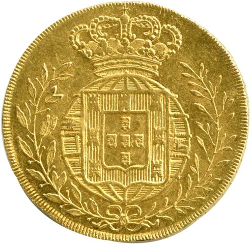 ジョアン6世 1ペカ金貨 1823年