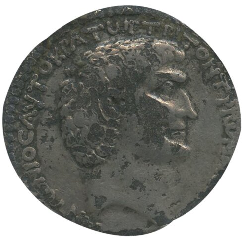 古代ローマ（ローマ共和国）マルクス・アントニウスとクレオパトラ7世 テトラドラクマ銀貨 約紀元前36年