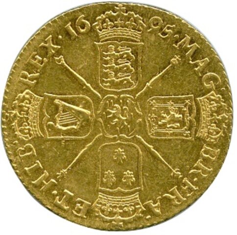 ウィリアム3世 1ギニー金貨 1695年