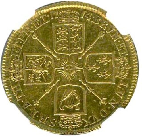 ジョージ1世 1ギニー金貨 1714年