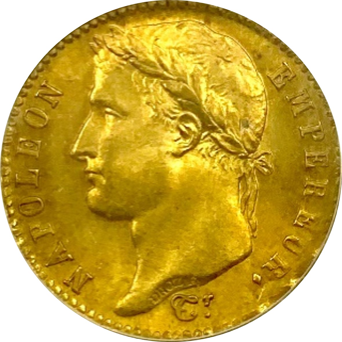 フランス ナポレオン1世 (1804-1814,1815) 20フラン金貨 1811A Gad1025 