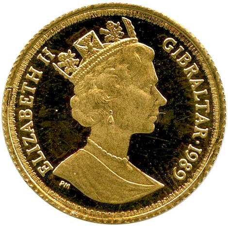 エリザベス2世 ウナとライオン 1ソボレン金貨