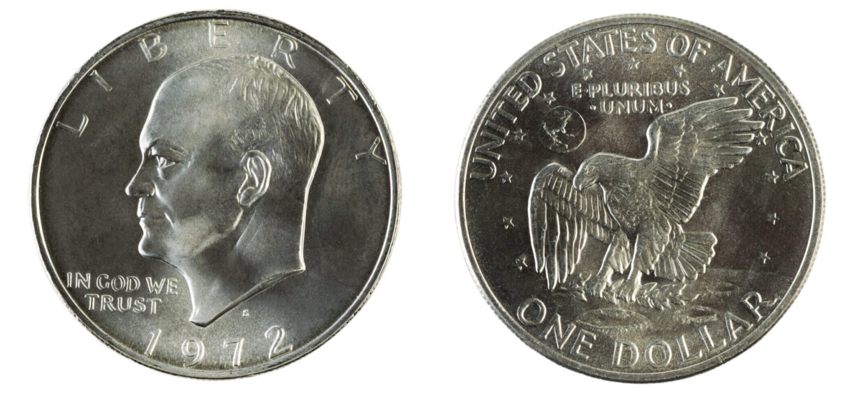 アイゼンハワー リバティー 1ドル イーグル 1971年 - 旧貨幣