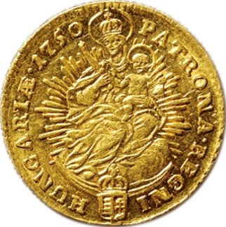 神聖ローマ帝国 マリア・テレジア 1ダカット金貨 1750年