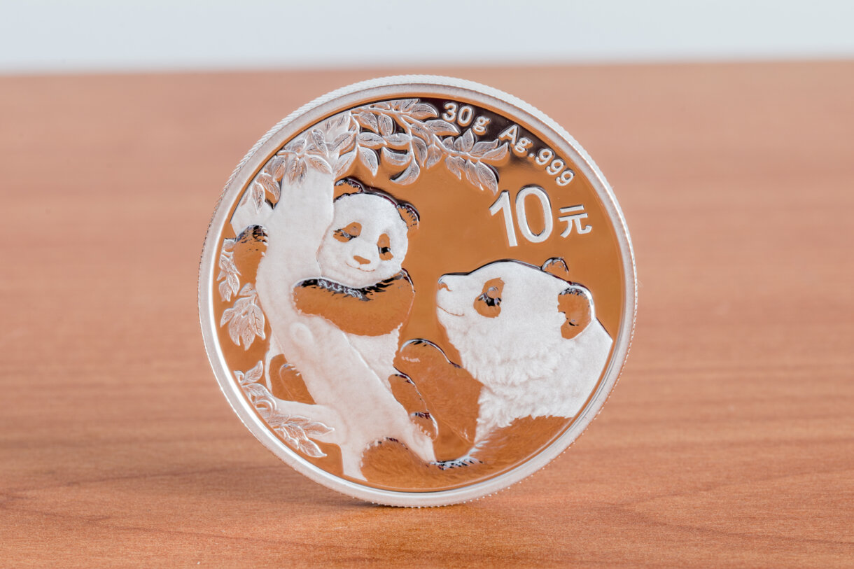 パンダ銀貨【中国】