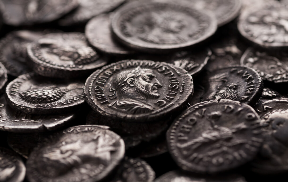 古代ローマのデナリウス銀貨の価値について