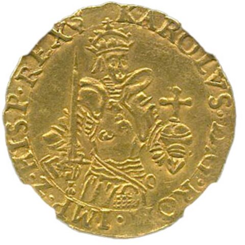 ベルギー シャルル5世 1レアルドール金貨 1506~1555年