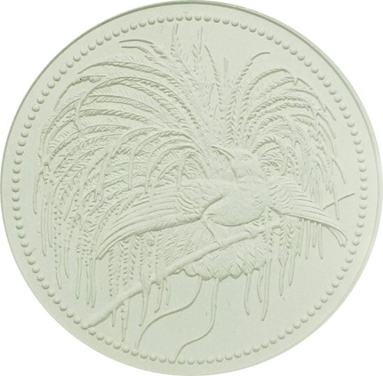 パプアニューギニア 極楽鳥 10キナ銀貨 (1oz) 2020 PCGS PR70Matte
