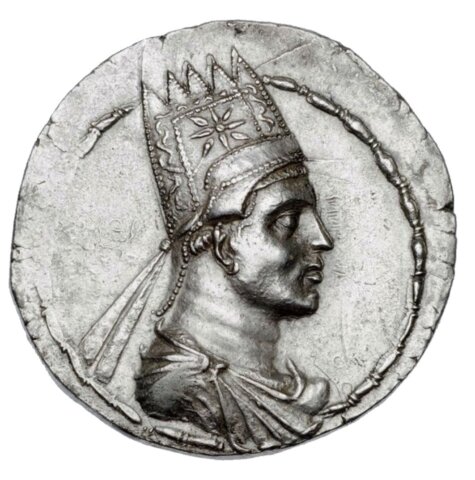 アルメニア王国 アルタヴァスデス2世 テトラドラクマ銀貨 BC40～BC39