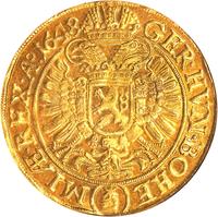 ボヘミア フェルディナント3世 10ダカット金貨 1641-1655年