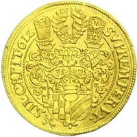 シレジア カール2世 9ダカット金貨 1612年