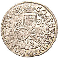 シレジア アルブレヒト・フォン・ヴァレンシュタイン 3クロイツァー銀貨 1630-1631年