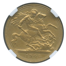 イギリス ヴィクトリア女王 2ポンド金貨 1893年