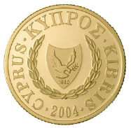 キプロス EU加盟記念 20ポンド金貨 2004年