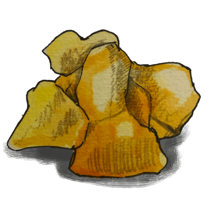 Toffee（トフィー：バターと糖蜜または砂糖を加熱して作る菓子）