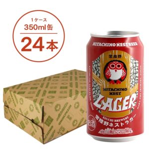 常陸野ネストビール ラガー 缶 350ml×24本
