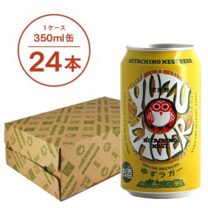 常陸野ネストビール ゆずラガー 缶 350ml×24本